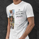 Recherche de in memory tshirts Mort