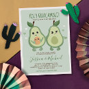Recherche de avocado baby shower invitations Avocat