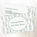 Zoek naar bladeren visitekaartjes Waterverf