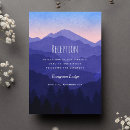 Zoek naar mountain wedding uitnodigingen Chic