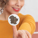 Zoek naar eikels de stickers Dier