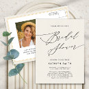Recherche de champagne bridal shower invitations Moderne