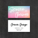 Recherche de pastel cartes visite Esthéticien