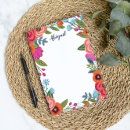 Recherche de joli papeterie Floral