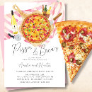 Recherche de bière pizza invitations Baby