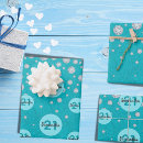 Zoek naar teal cadeaupapier Glitter