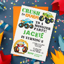Recherche de truck party invitations Boy