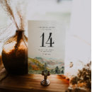 Recherche de mountain mariage table cartes Forêt