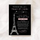 Recherche de la nuit de la fille invitations Élégant