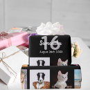 Recherche de noir et argent papier cadeau Pour elle