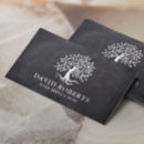 Zoek naar wortels visitekaartjes Boom