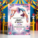 Recherche de gymnastique de filles invitations Violet