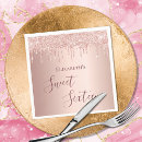 Recherche de seize serviettes Glamour