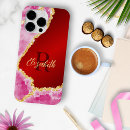 Recherche de marbre rouge iphone coques Girly