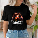 Zoek naar vulkanen tshirts Liefde