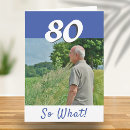 Zoek naar 80e verjaardagskaarten Grappig