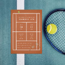 Recherche de tennis anniversaire cartes invitations Joueur de tennis