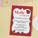 Recherche de de polkadot anniversaire invitations Mignon