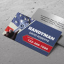 Recherche de maintenance cartes visite Handyman