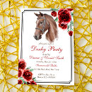 Recherche de derby invitations Cheval