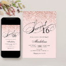 Recherche de princesse 16ans anniversaire invitations Scintille