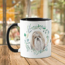 Recherche de tzu de shih de noël tasses Animal