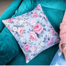Recherche de fleurs blanches roses coussins Motif