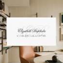 Recherche de police de calligraphie cartes visite Professionnel