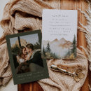 Recherche de rustic wedding save the dates Boisé