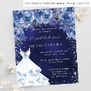 Recherche de quinceanera bleu marine invitations 15 ans