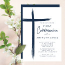 Recherche de première de garçons petite communion invitations Boy