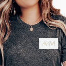 Recherche de badge identification Étiquettes de nom d'employé
