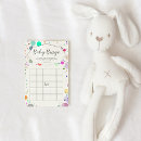 Recherche de baby shower activities Bingo