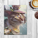 Recherche de sci fi puzzles Chaton