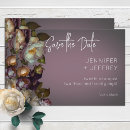 Recherche de flower wedding save the dates Simple