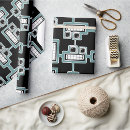 Recherche de futuriste papier cadeau Technologie