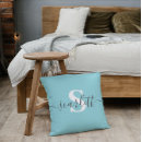 Recherche de jetons coussins Oreiller à jetons monogramme