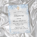 Zoek naar christening uitnodigingen Blauw