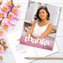 Zoek naar foto bedank briefkaarten Roze