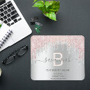 Recherche de rose pâle tapis souris Scintille