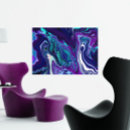 Recherche de peintures abstraites toiles Violet