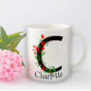 Zoek naar rode bloemen mokken Meisje