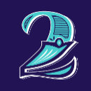 Zoek naar nummer twee stickers Aantal