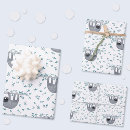 Recherche de paresseux papier cadeau Aquarelle