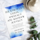 Recherche de océan bleu invitations Moderne