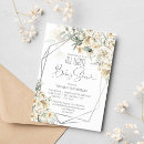 Recherche de cadre blanc invitations Élégant