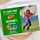 Zoek naar football birthday uitnodigingen Boy