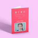 Recherche de neuvième anniversaire cartes Moderne