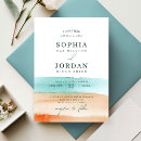 Recherche de océan plage invitations Aquarelle