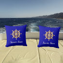Recherche de bleu royal et or coussins Pour tous